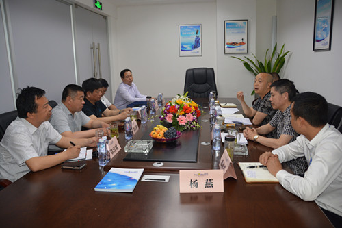河北省临西县政府考察团莅临我公司考察